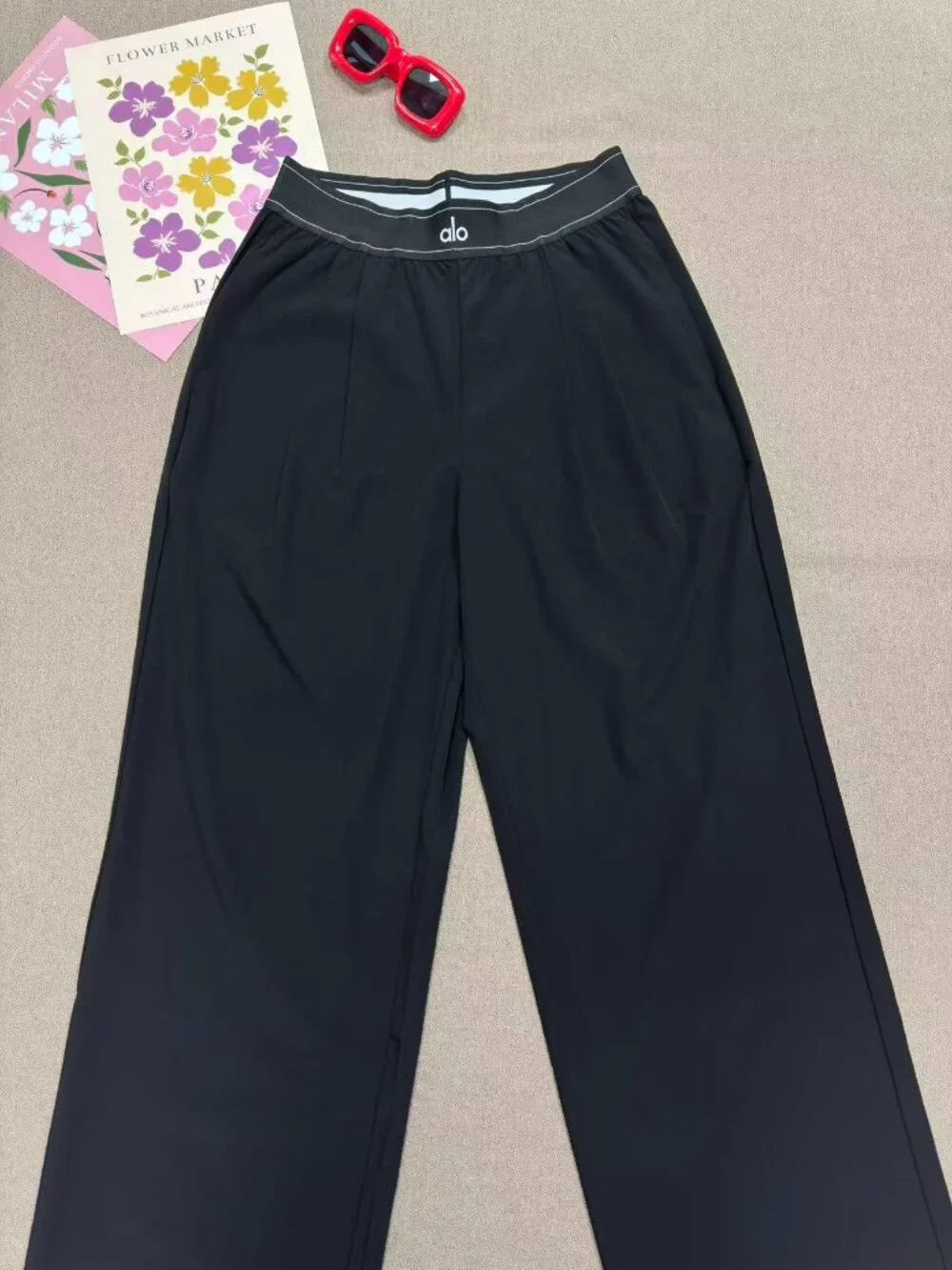 ALO Yoga💝Suit Up Trouser Black,Casual work pants NWT Regular 30”